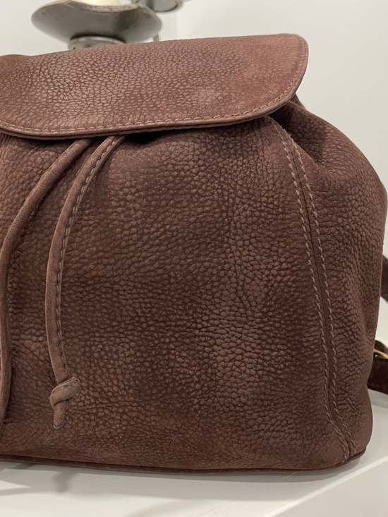 Coach Nubuck Brown Backpacks main image 7